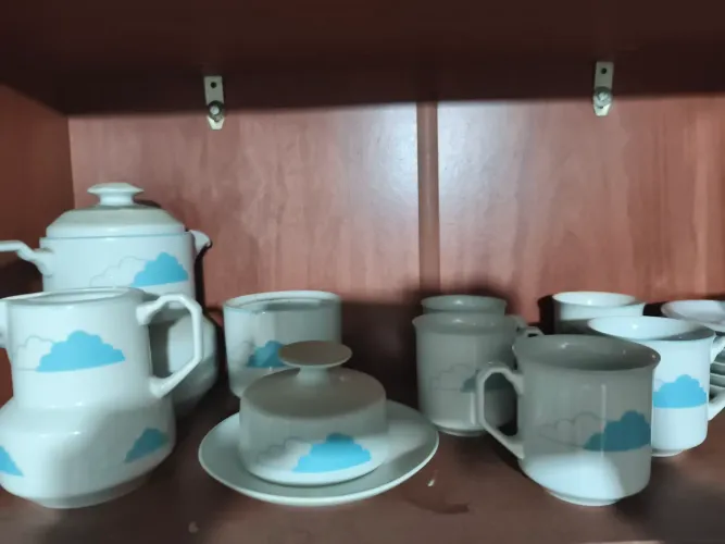 Conjunto de chá e café