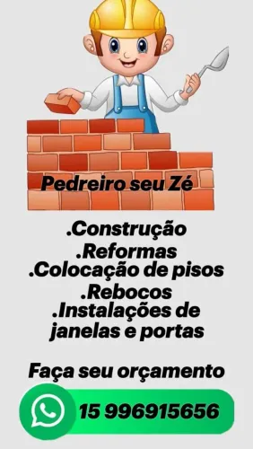 Sou pedreiro