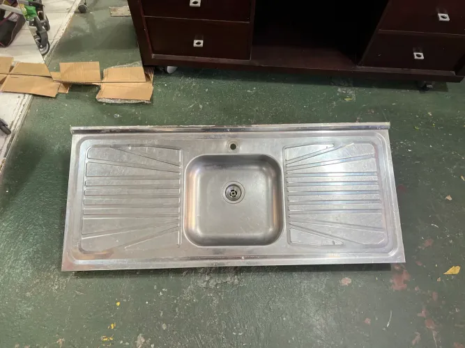 Pia de Cozinha Inox 120x52