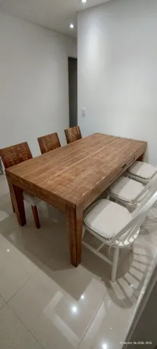 Mesa de jantar 6 lugares TokStok Minas