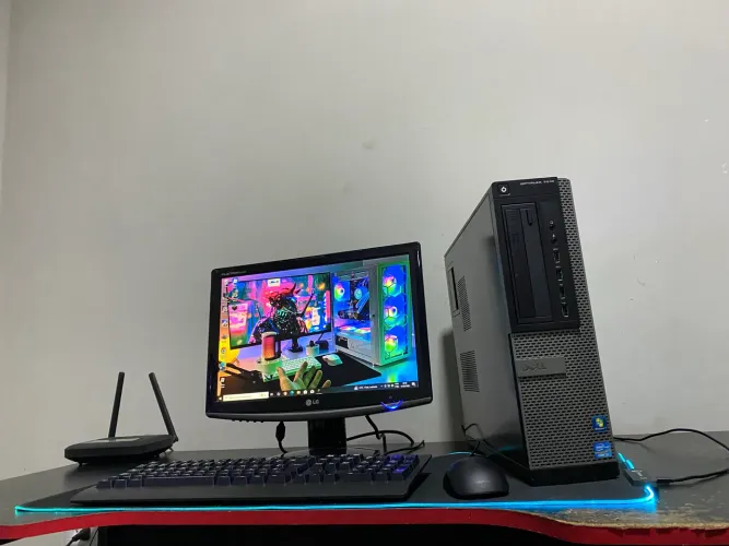 Pc Gamer Completo / i5-2400 / 8GB / GT 210 / SSD+HD / Monitor 17 