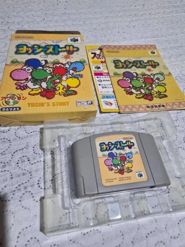 Yoshi Story CIB NINTENDO 64 - N64 Original JP