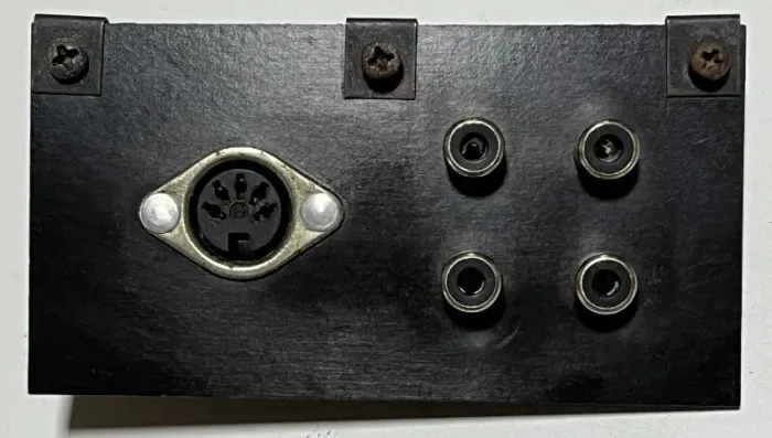 Tape Deck Gradiente S-95 - Conectores Entrada/Saída