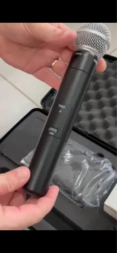 MICROFONE SHURE SM58 SEM FIO NUNCA USADO