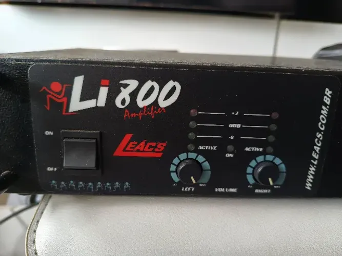 Amplificador Som Profissional LL Audio / Lando Li 800