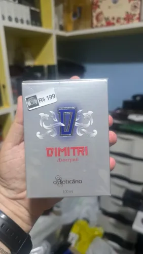Perfume Dimitri o boticário descontinuado