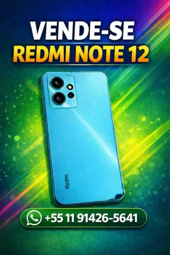 Vende-se xiaomi redmi note 12 - aceito oferta