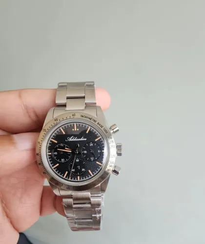 Relógio Addiesdive AD2552 Cronógrafo 37mm Safira
