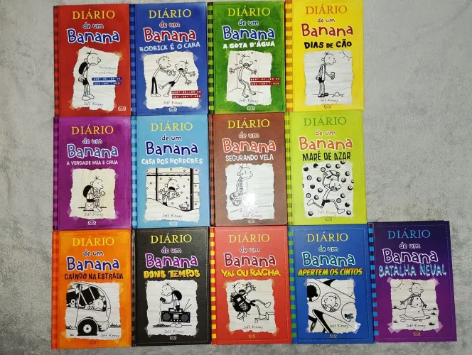 Box Diário de um banana - 12 volumes + Volume 13