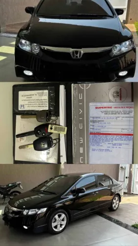 Honda Civic Sedan LXS 1.8/1.8 Flex 16V Mec. 4P 2008