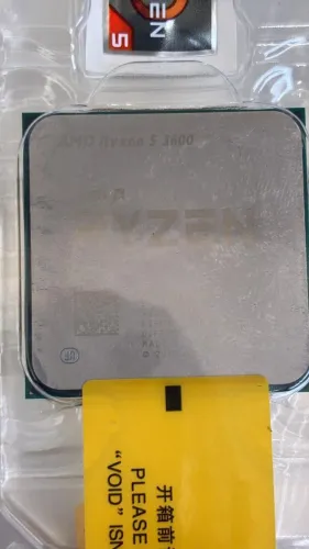 Processador Ryzen 5 3600 - Perfeito estado único dono AM4 pci-e 4.0