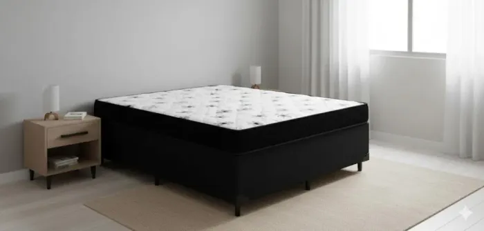BASE COM COLCHÃO D20 CASAL  produto novo