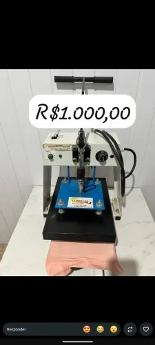 Vendo máquina compacta Print 110v para estampar camisetas