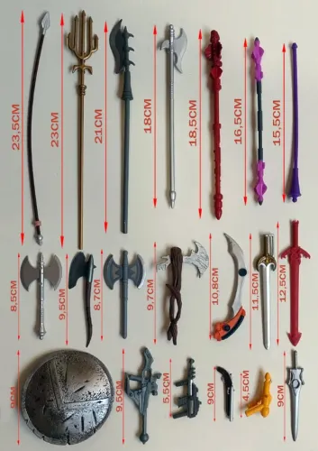 Acessórios para Bonecos e Action Figures