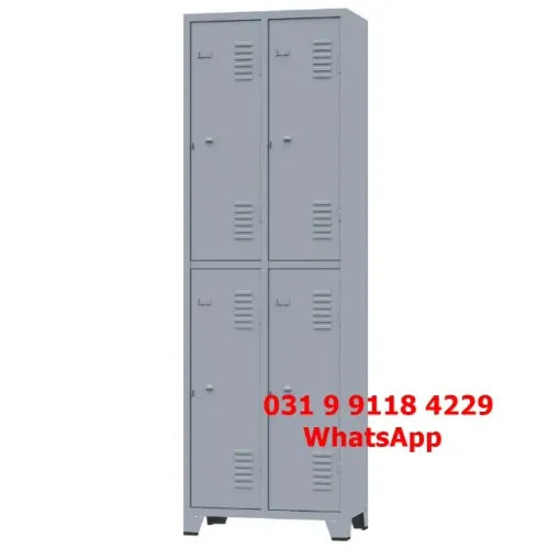Roupeiro Locker Escaninho 4 Portas Grandes de Aço Entrega Grátis . Novo