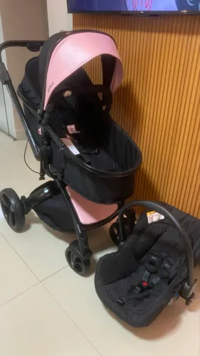 Carrinho de bebê menina Vulkan Dzieco 