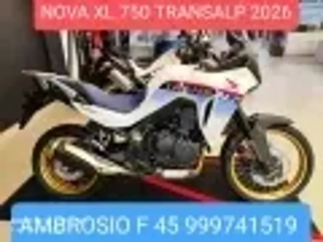 NOVA TRANSALP 750 PRETA OU BRANCA