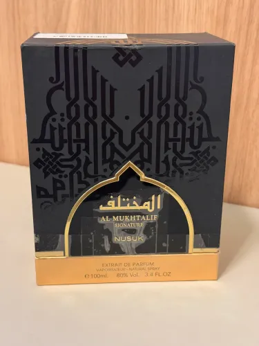 Perfume Árabe Al Mukhtalif Signature Nusuk Edp Masculino 100ml
