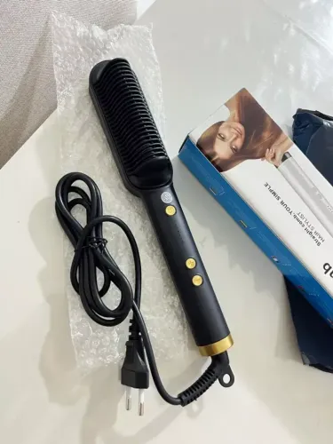 Escova alisadora 3 em 1 - NOVA