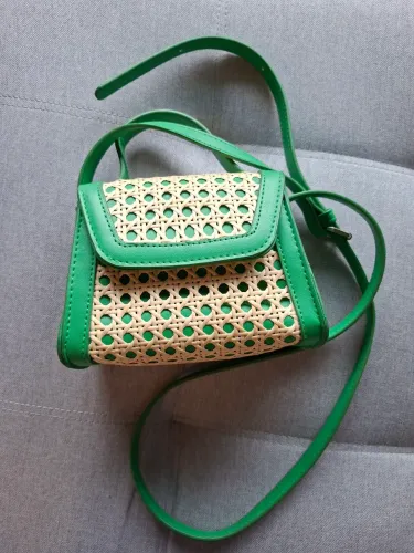 Bolsa pequena satinato