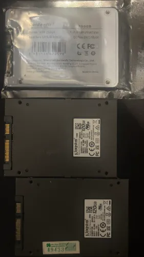SSD Kingston e Goldenfir (120gb e 250gb)