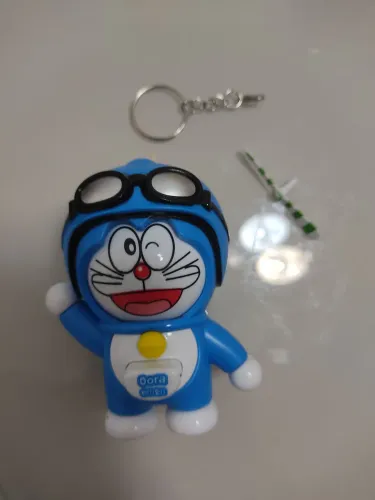 Chaveiro Doraemon que muda o rosto 9cm