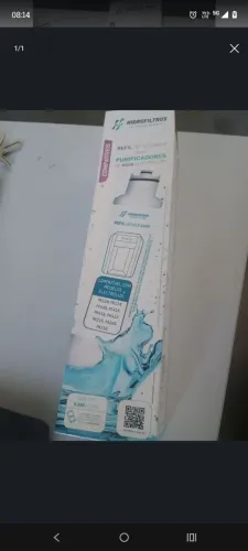 Refil purificador de água Electrolux