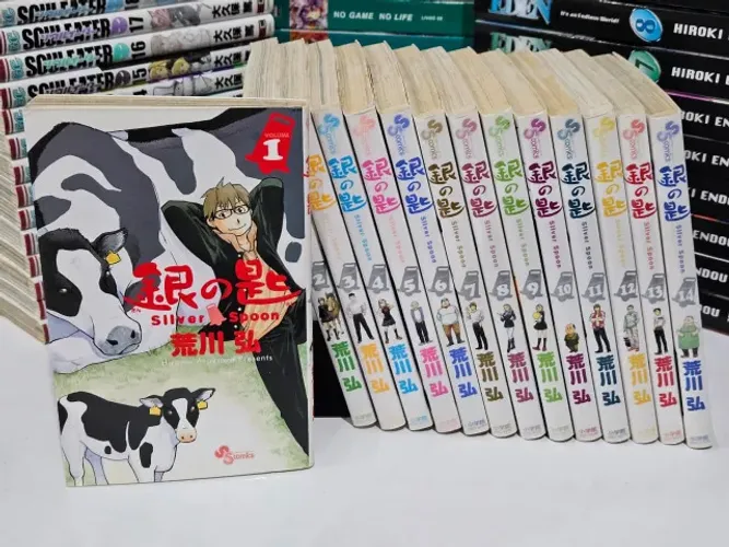 Silver spoon (mangá) - 14 volumes - japonês importado (gin no sagi)