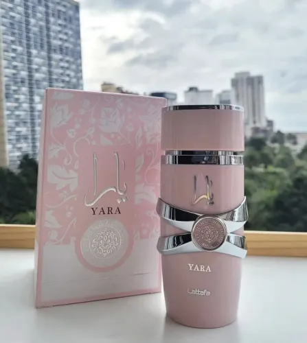 PERFUME ÁRABE YARA LATTAFA FEMININO EAU DE PARFUM 100ML