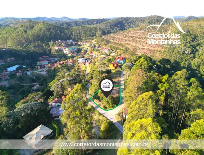 China Park Eco Resort  Terreno 743m² para Comprar em Domingos Martins/ES (Esquina, Frente 
