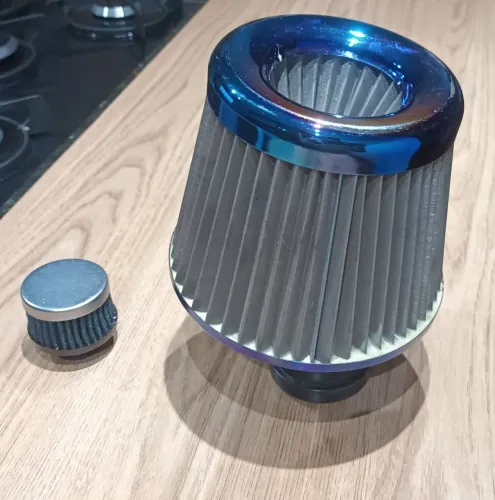 Filtro de Ar Esportivo e Filtro Lavável Respiro De Óleo Tampa De Válvula Vw Ap