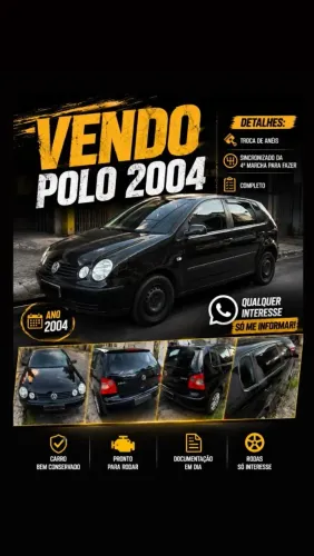 Volkswagen Polo 1.6 MI/ S.ouro 1.6mi 101cv 8V 5P 2004