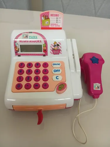 Caixa registradora fun kids multilaser