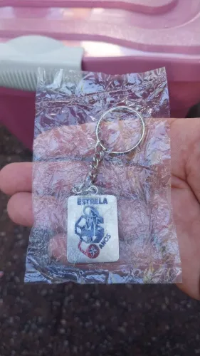 Chaveiro promocional Brinquedos Estrela 45 anos lacrado