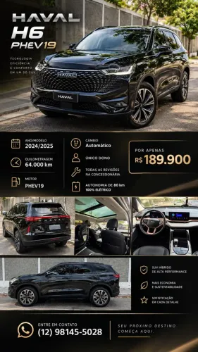 GWM Haval H6 Phev19 (hibrido) 2025