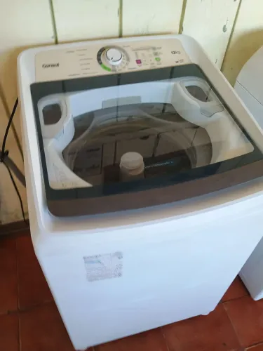 Máquina de lavar roupa Consul 12 kg cesto de inox top funcionando perfeitamente