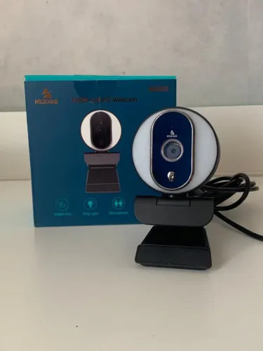 Webcam Nexigo N680E em ótimo estado na caixa