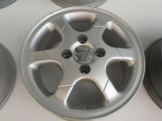 Roda aro 13 Fiat Marea turbo Prata palio 4X98 jogo novo