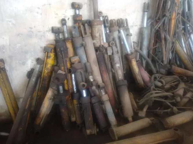 Diversos cilindros hidráulico