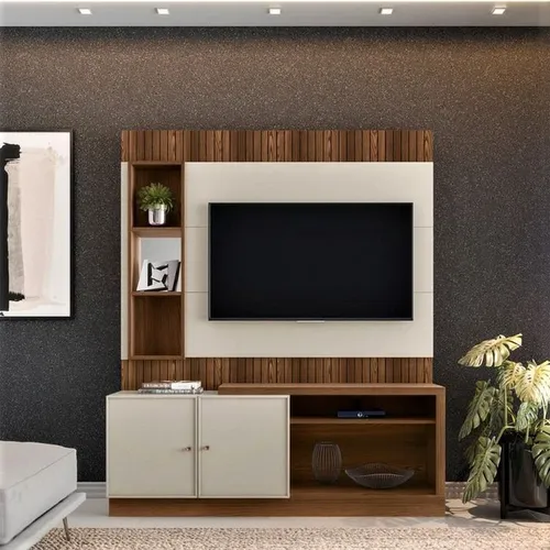 Sala home rack painel 