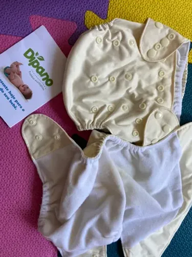 Excelentes Fraldas Di pano reutilizáveis 