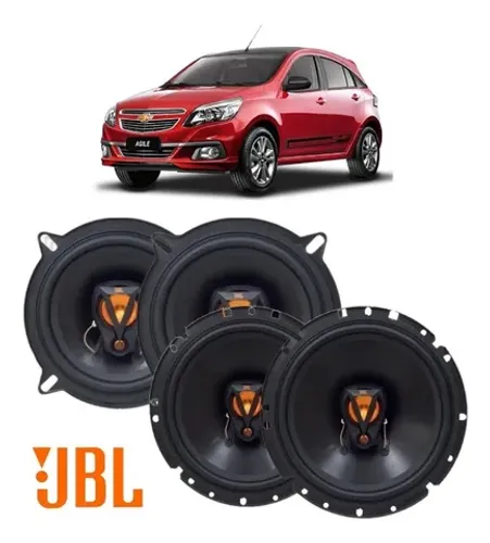 Kit Alto Falante Agile 4 Portas Original Jbl 5 E 6 Polegada