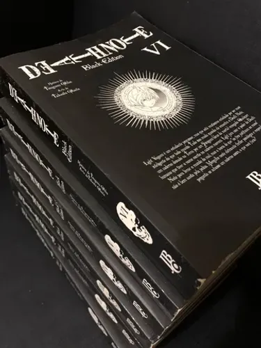 Mangás Death Note Black Edition Completo 1-6