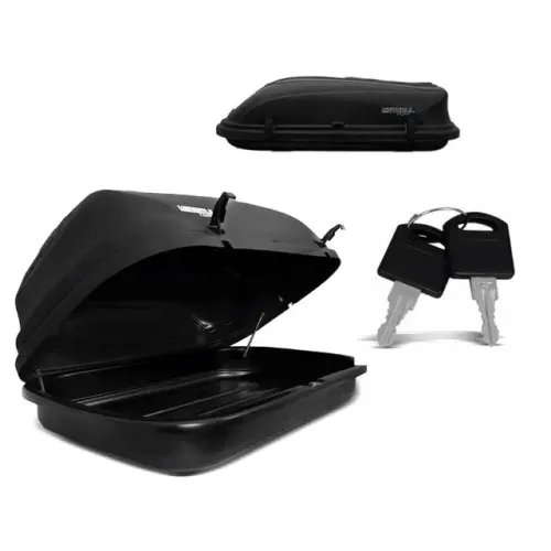 Bagageiro Maleiro de Teto 380 Litros 45kg Preto - Motobul