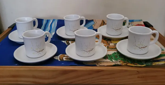Antigo Conjunto Café Nerine - Novo