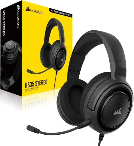 Headset Gamer Corsair HS35 Novo Lacrado ** Aceitamos troca em Video Game antigo**