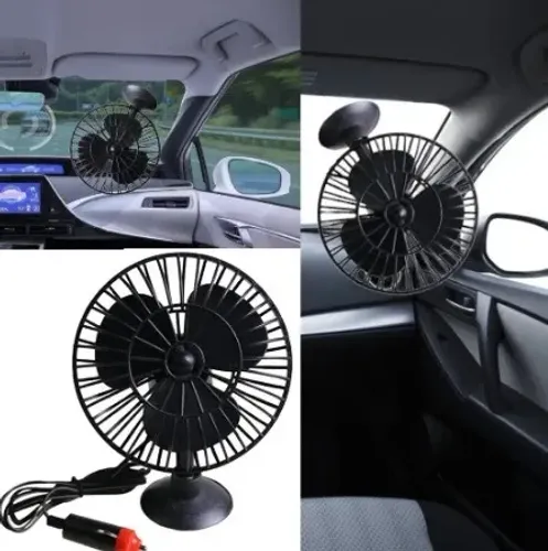 Mini ventilador do carro com ventosa ventilador solar 12v ventilador elétrico 