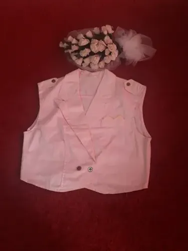 Blusa Feminina Cropped  Básica em Sarja