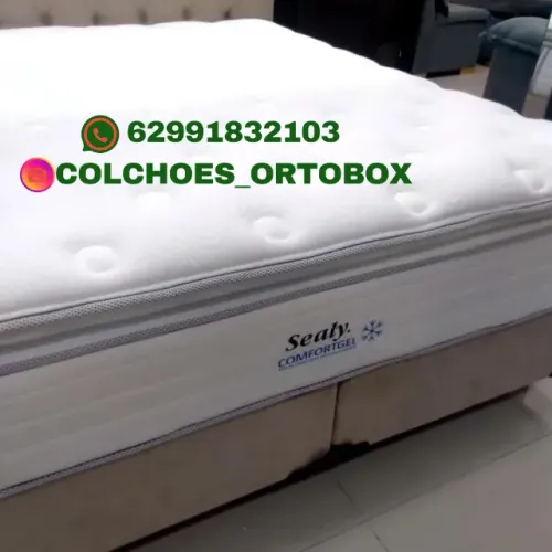 Colchão super king Confortgel da Plumatex de 32 cm de altura