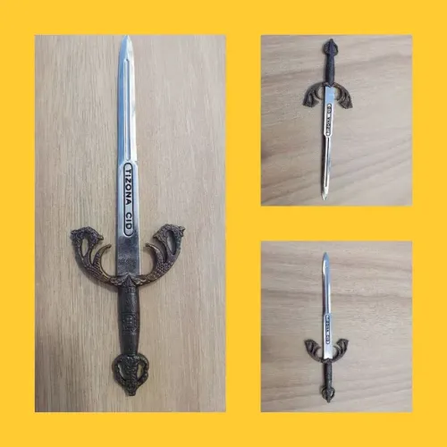 Espada tizona miniatura